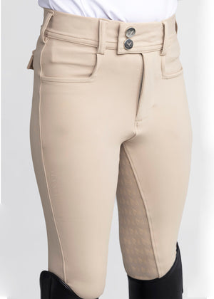 Maximilian Young Rider Reflection Breeches Beige