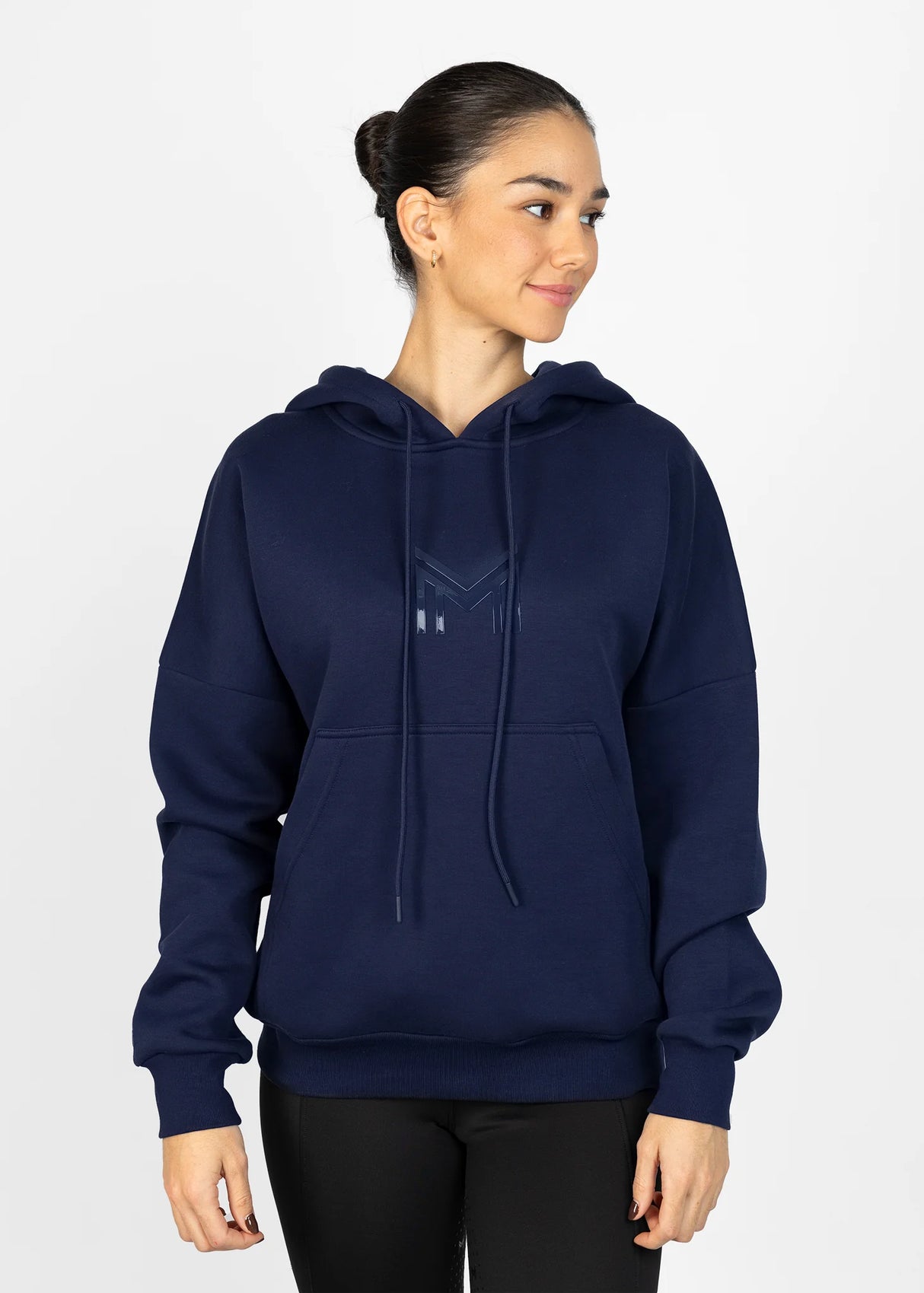 Maximilian Icon Oversized Hoodie Navy
