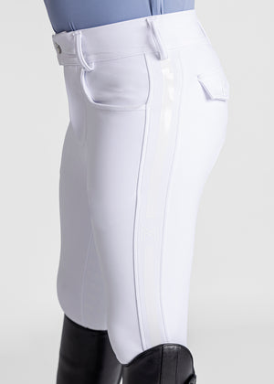 Maximilian Young Rider Reflection Breeches White
