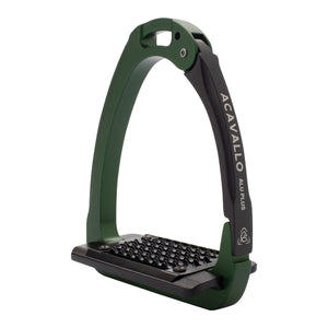 Acavallo Arena AluPlus 2.0 Stirrups Hunter Green