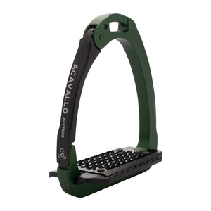 Acavallo Arena AluPlus 2.0 Stirrups Hunter Green