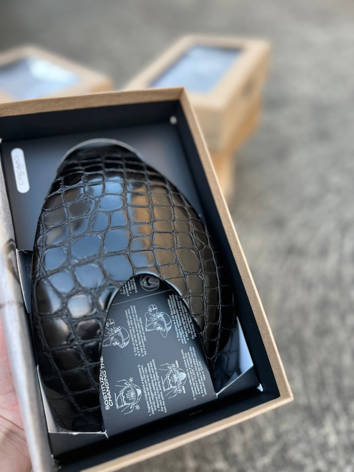 KEP Cromo 2.0 Front Insert Cocco Style Black