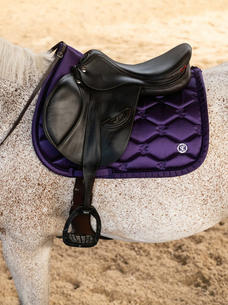 PS of Sweden Ruffle Jump Saddle Pad Eclipse Purple