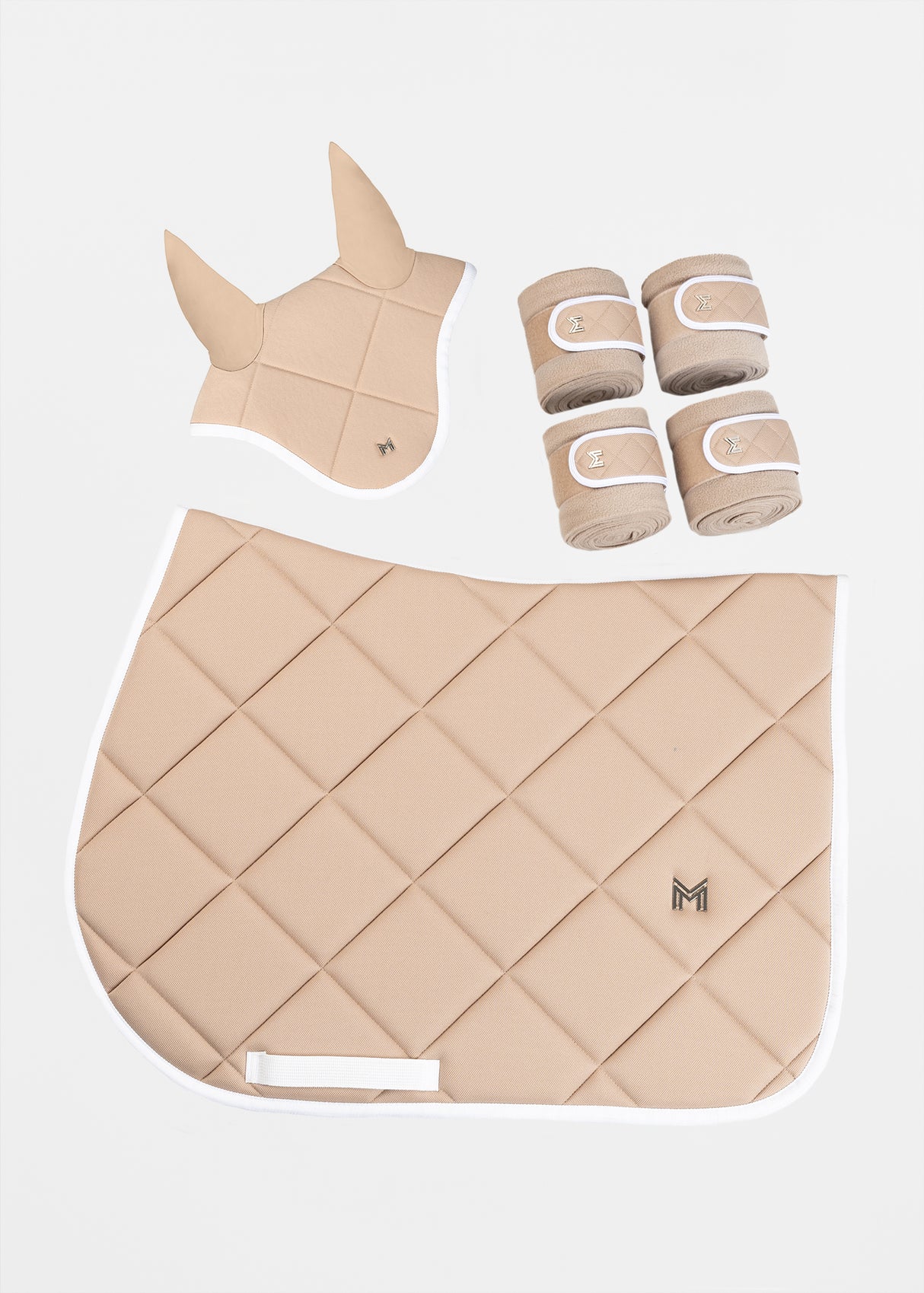 Maximilian Crew Jump Saddle Pad Beige