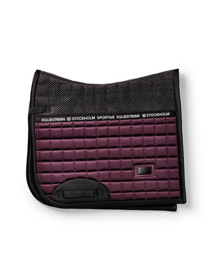 Equestrian Stockholm Dressage Saddle Pad Sportive Black Raven