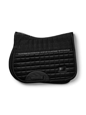 Equestrian Stockholm Jump Saddle Pad Sportive Black