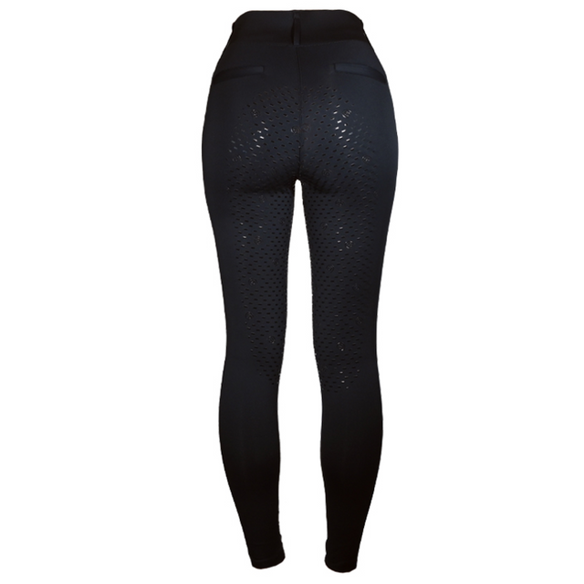 Equestrian Stockholm Compression Dressage Breeches Black Edition