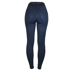 Equestrian Stockholm Compression Dressage Breeches Midnight Blue