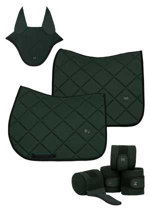 Maximilian Crew Dressage Saddle Pad Hunter Green