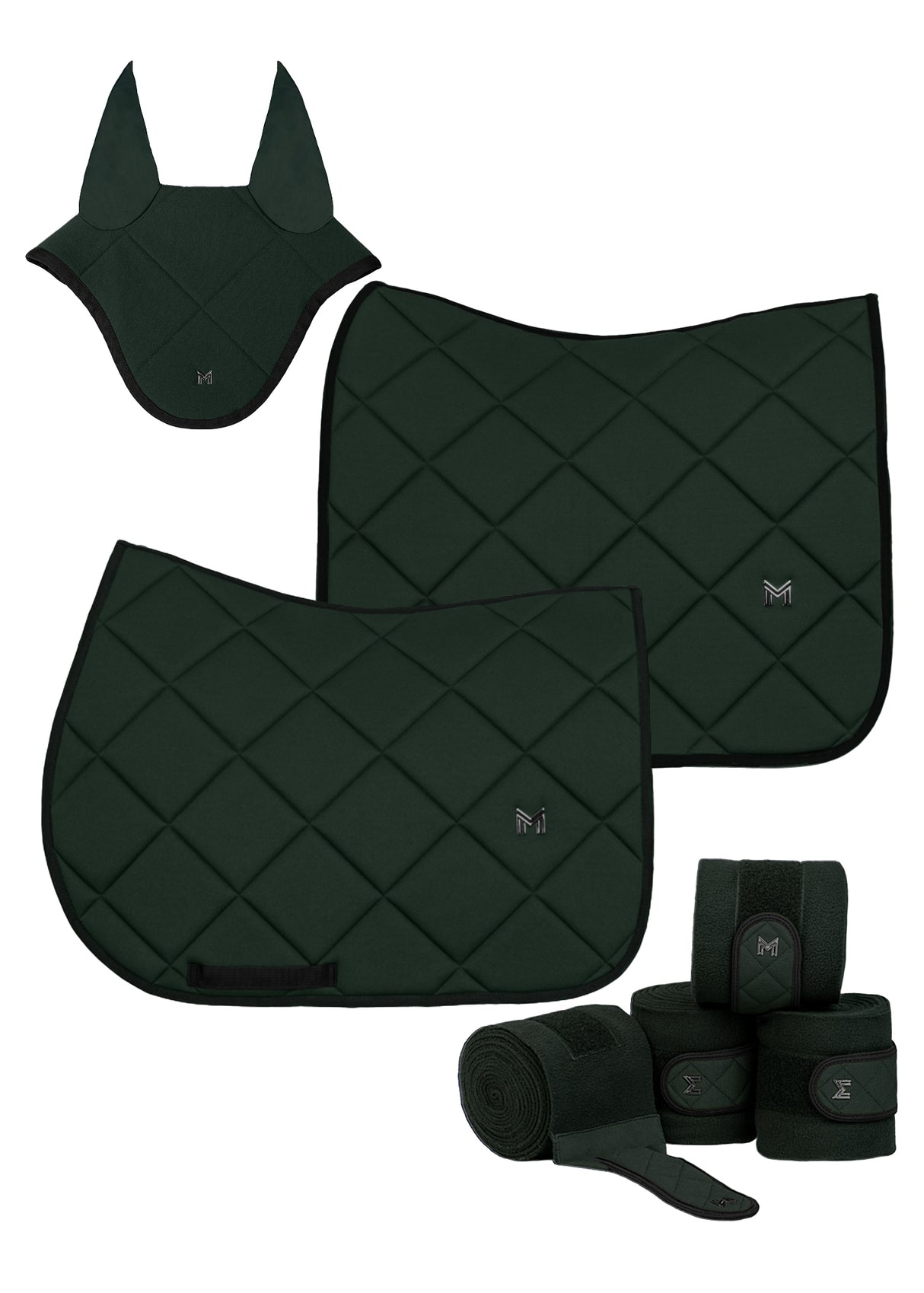 Maximilian Crew Ear Bonnet Hunter Green