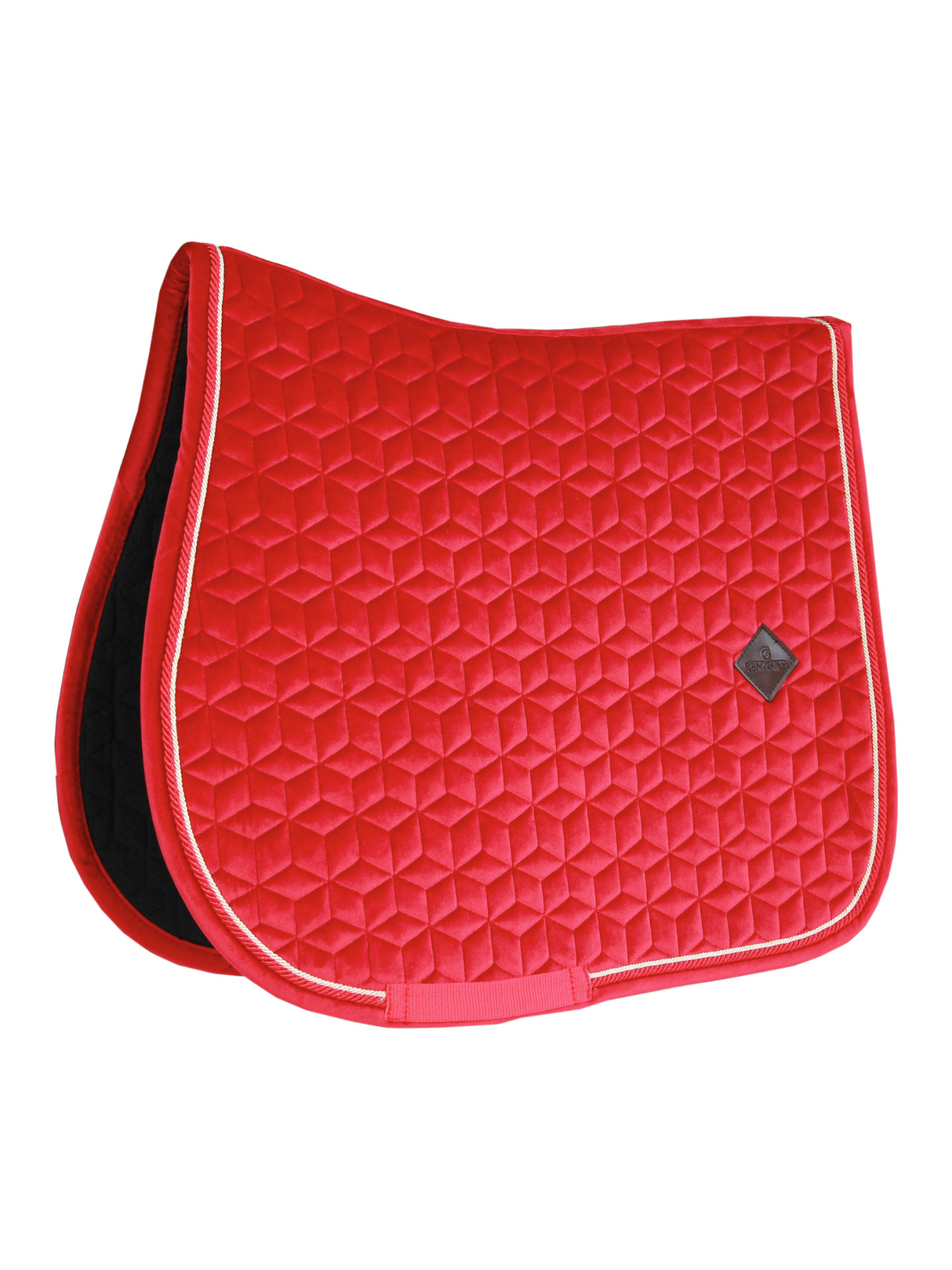 Kentucky Velvet Jump Saddle Pad Red