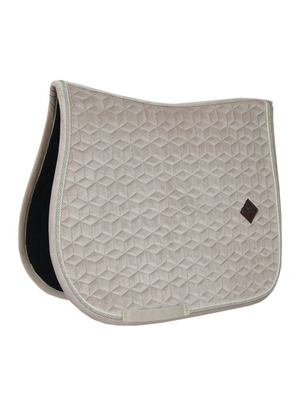 Kentucky Velvet Jump Saddle Pad Beige