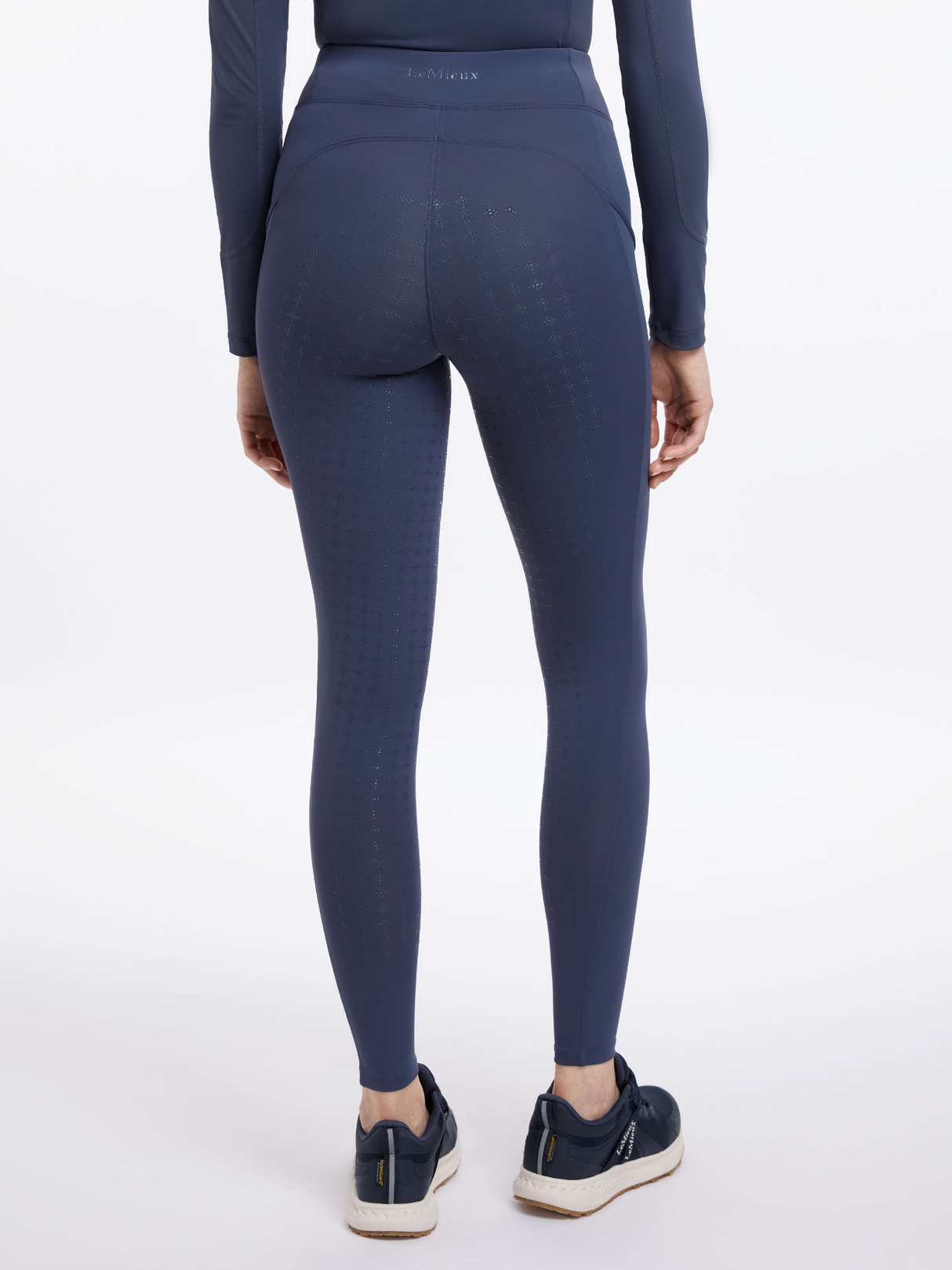 LeMieux Naomi Pull On Breeches Dusk Blue