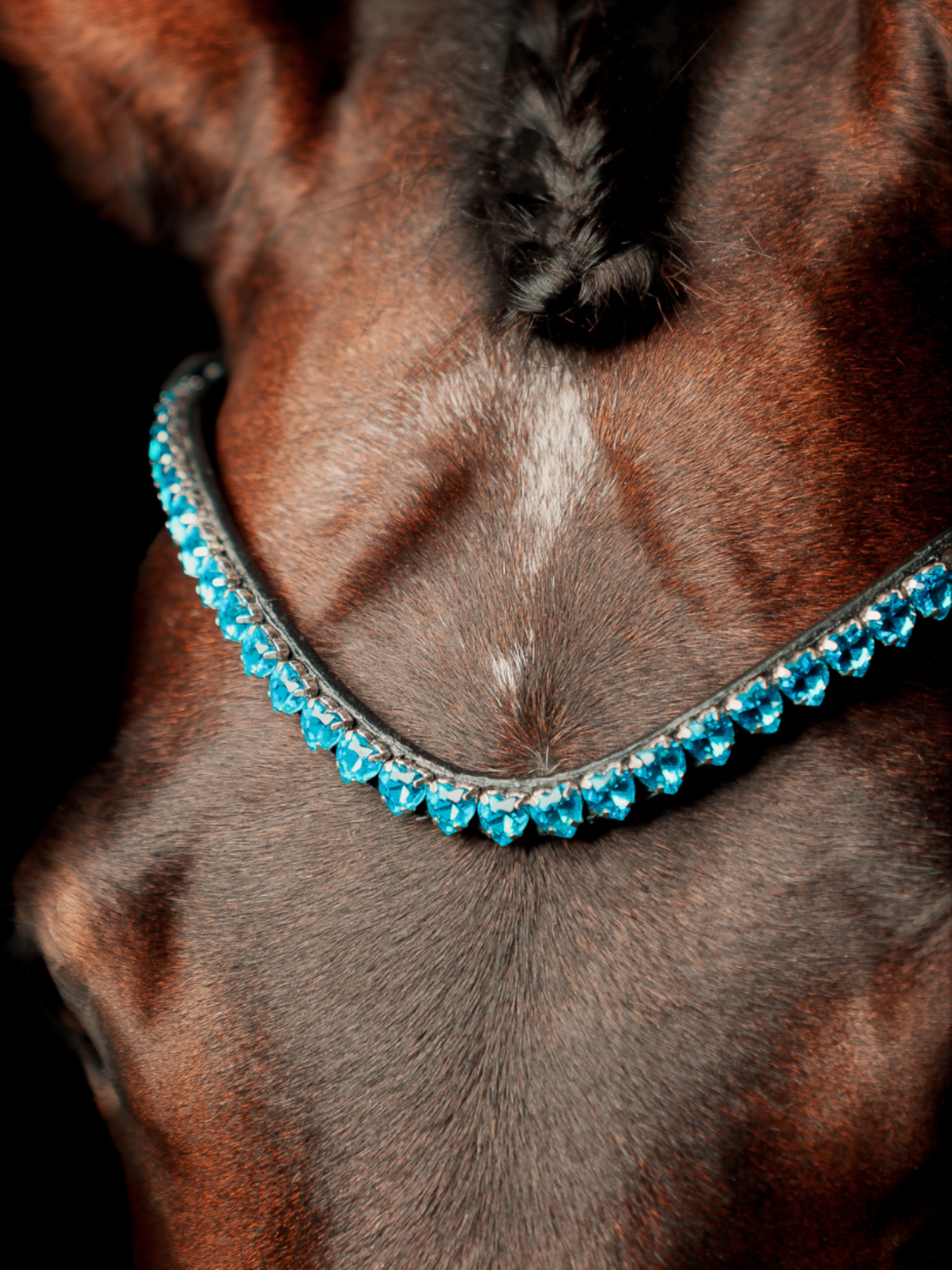 SD Design Je Táime Heart Browband Blue