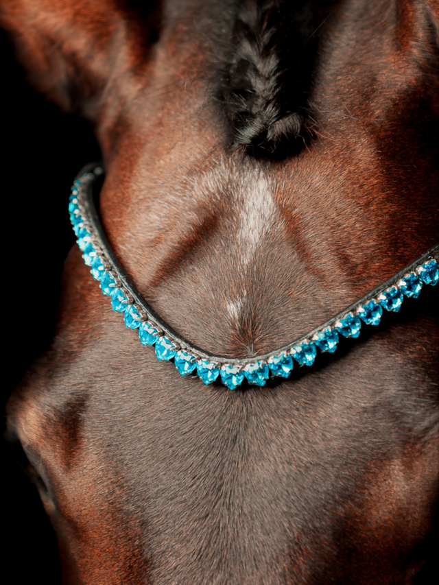 SD Design Je Táime Heart Browband Blue
