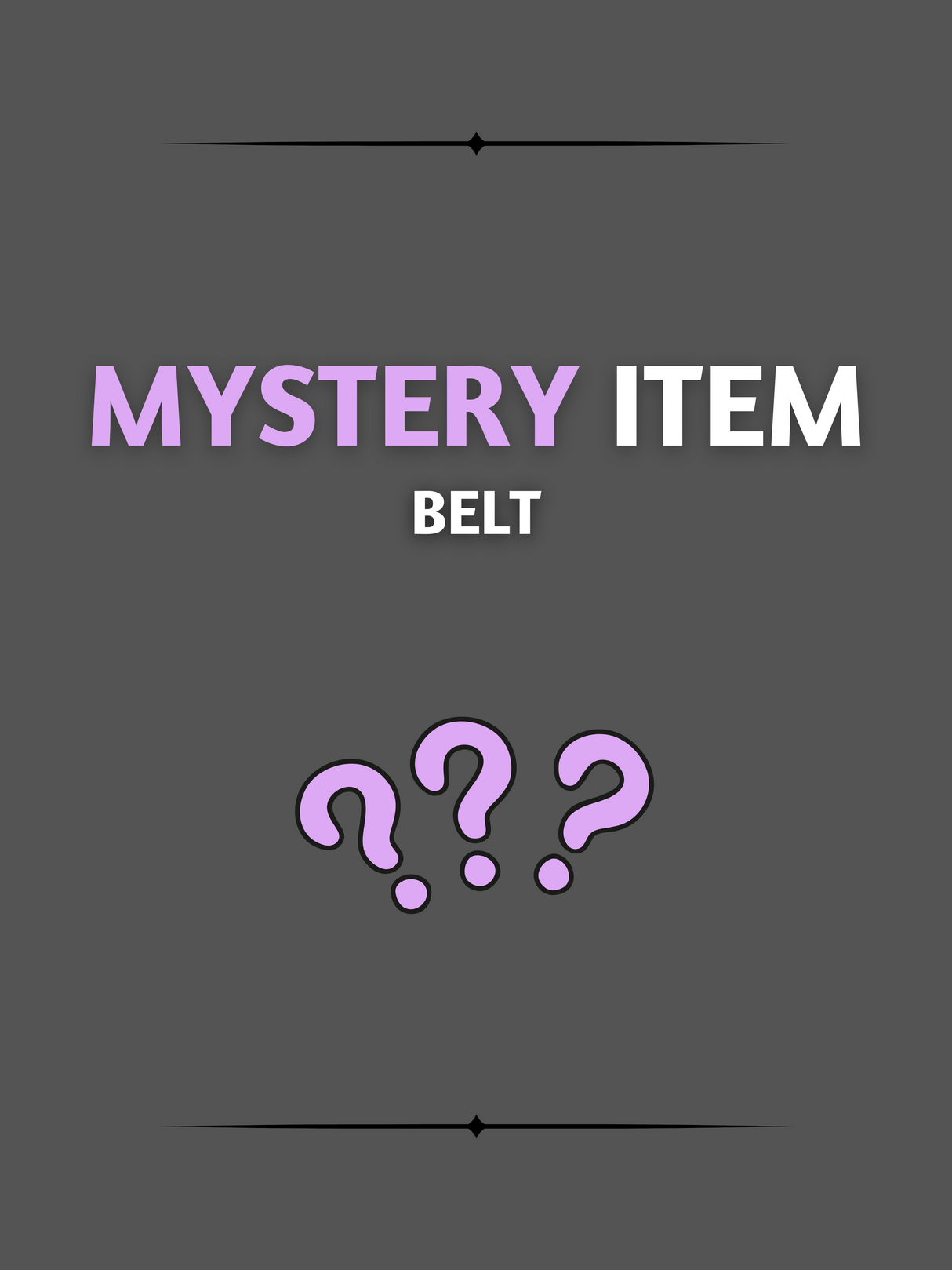 Mystery Belt