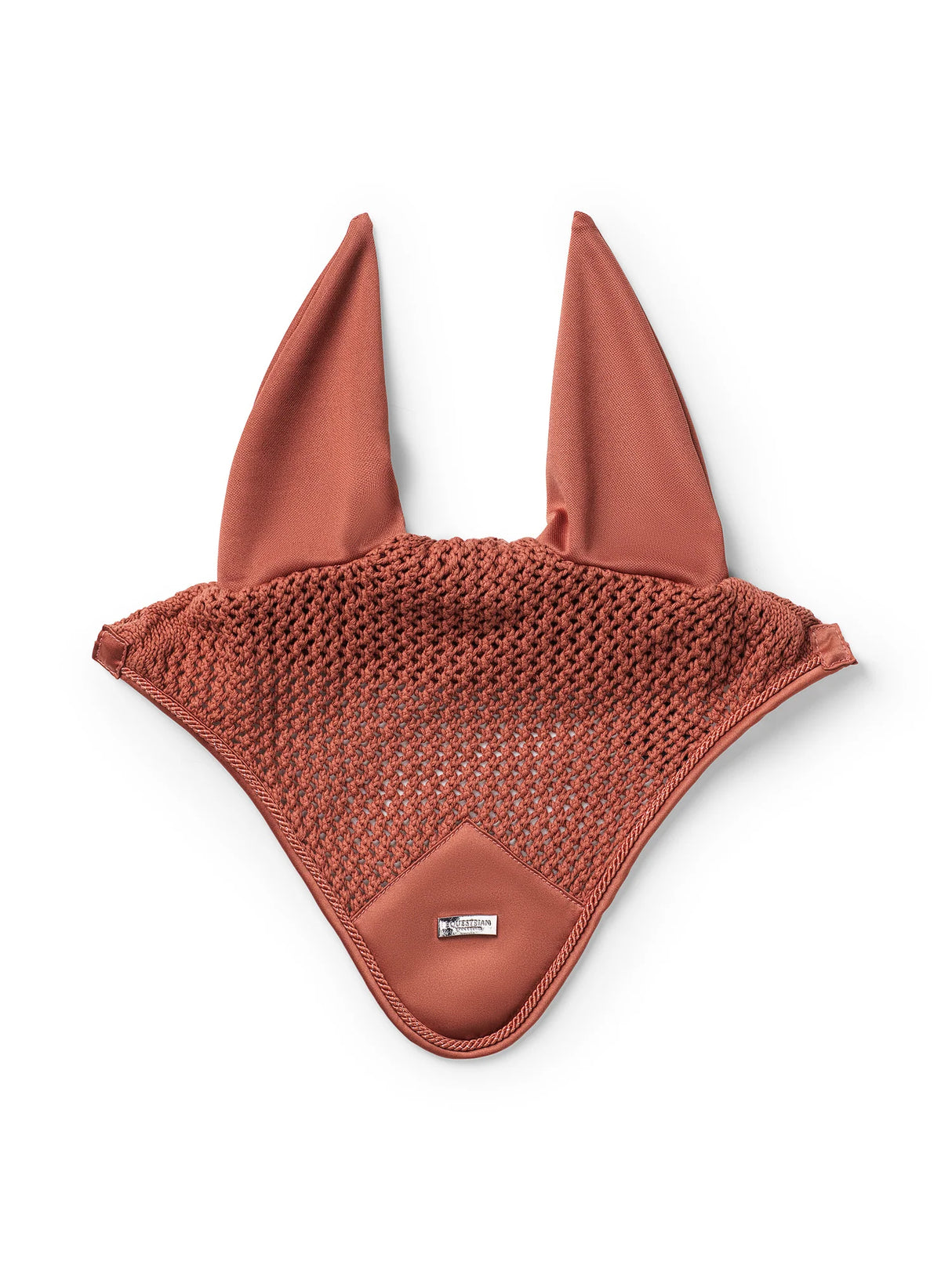 Equestrian Stockholm Ear Bonnet Coral