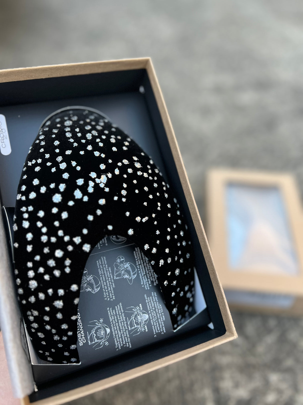 KEP Cromo 2.0 Front Insert Sparkling Velvet Black