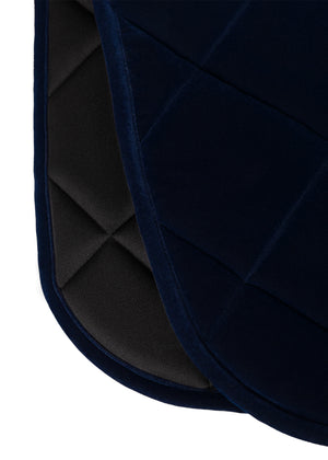 Maximilian Velvet Jump Saddle Pad Sapphire