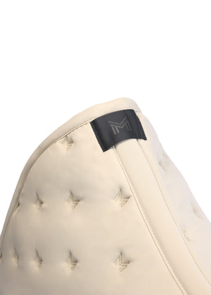 Maximilian Stamp Jump Saddle Pad Sand