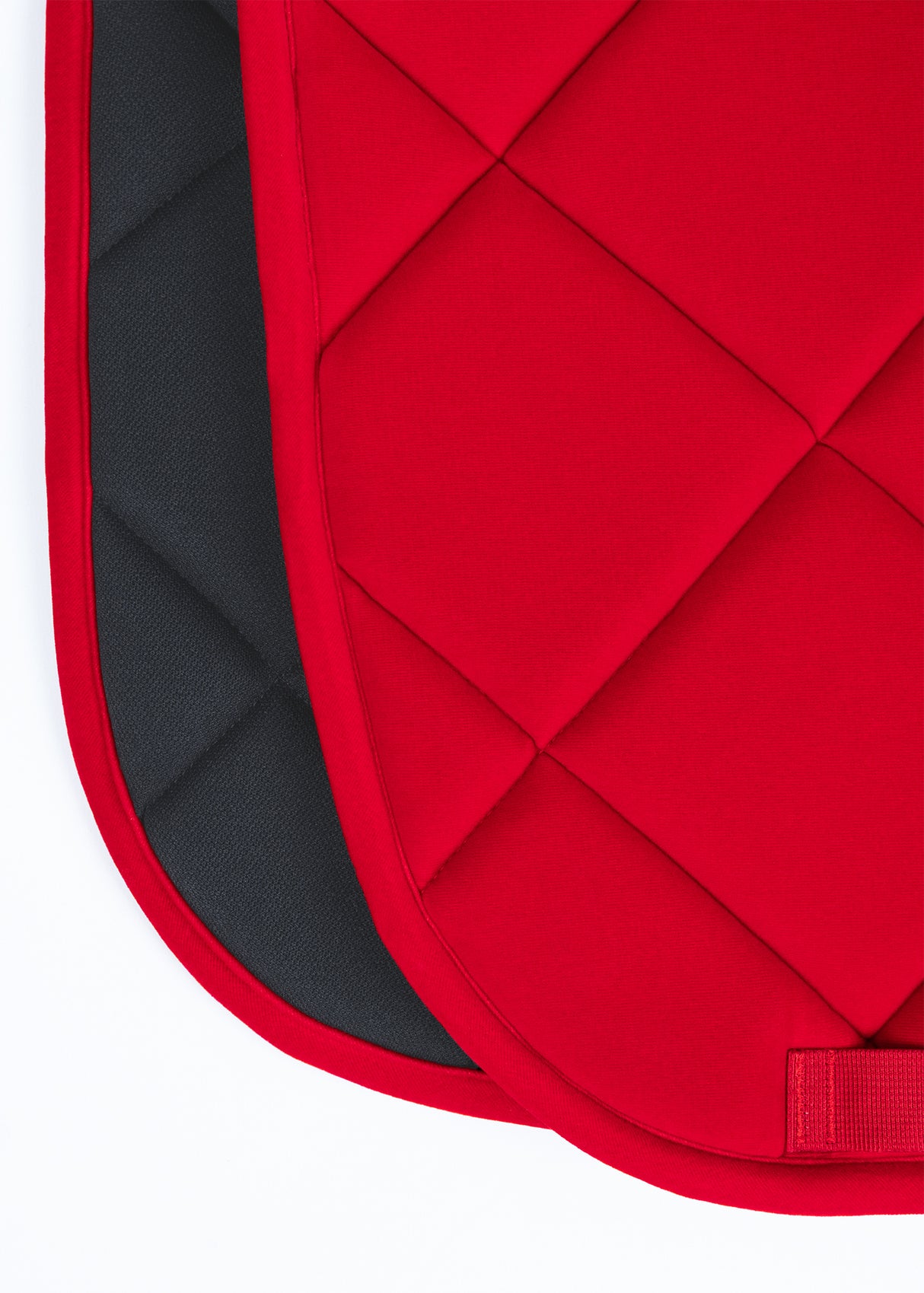 Maximilian Velvet Jump Saddle Pad Crimson