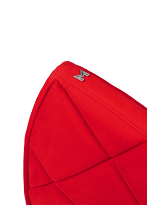 Maximilian Velvet Jump Saddle Pad Crimson