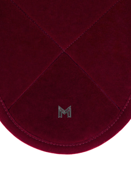 Maximilian Velvet Ear Bonnet Ruby