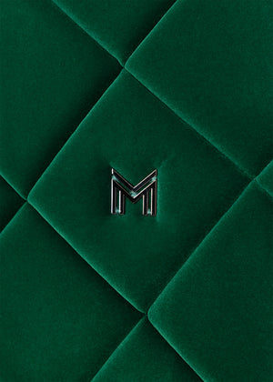 Maximilian Velvet Jump Saddle Pad Jade