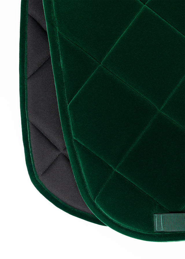 Maximilian Velvet Dressage Saddle Pad Jade