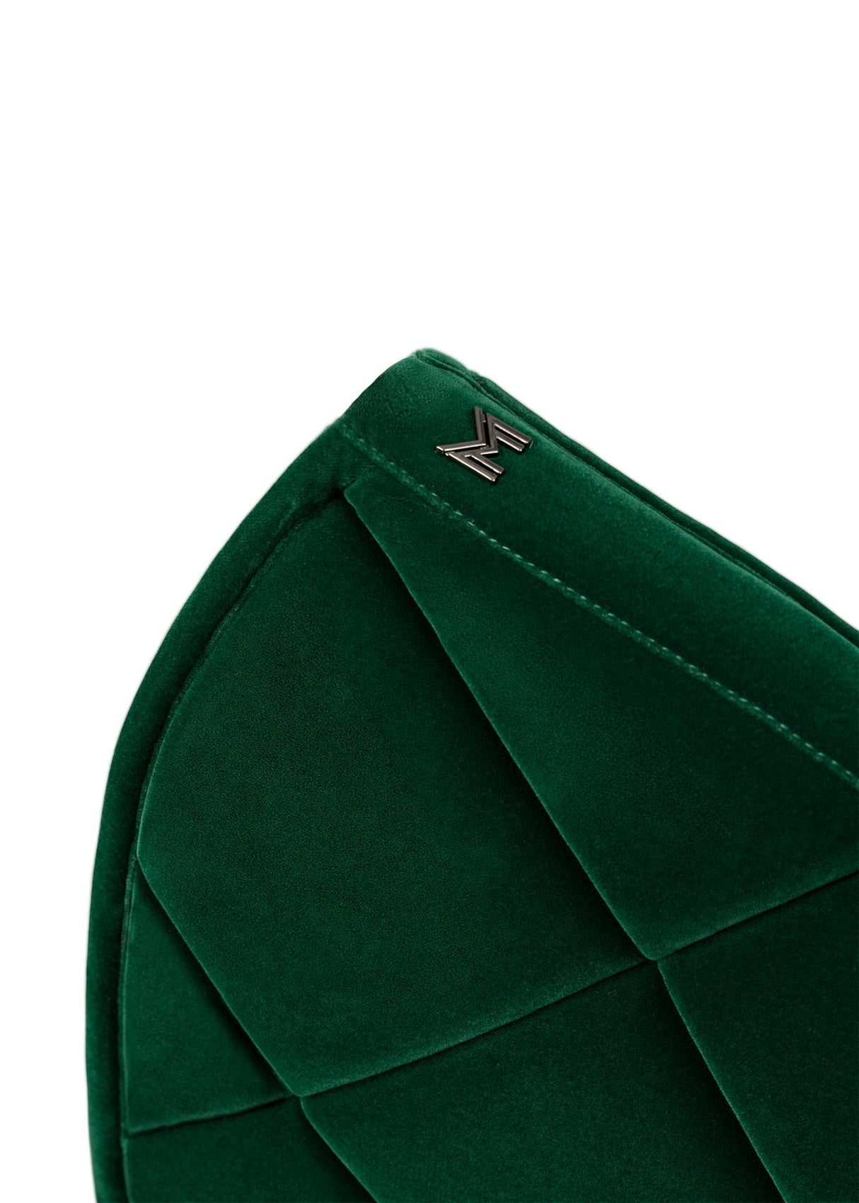 Maximilian Velvet Jump Saddle Pad Jade
