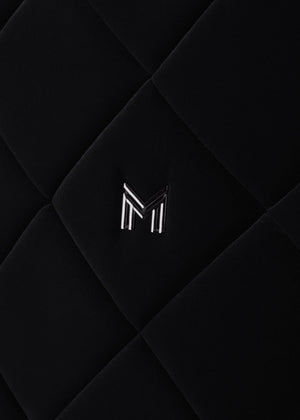 Maximilian Velvet Jump Saddle Pad Black