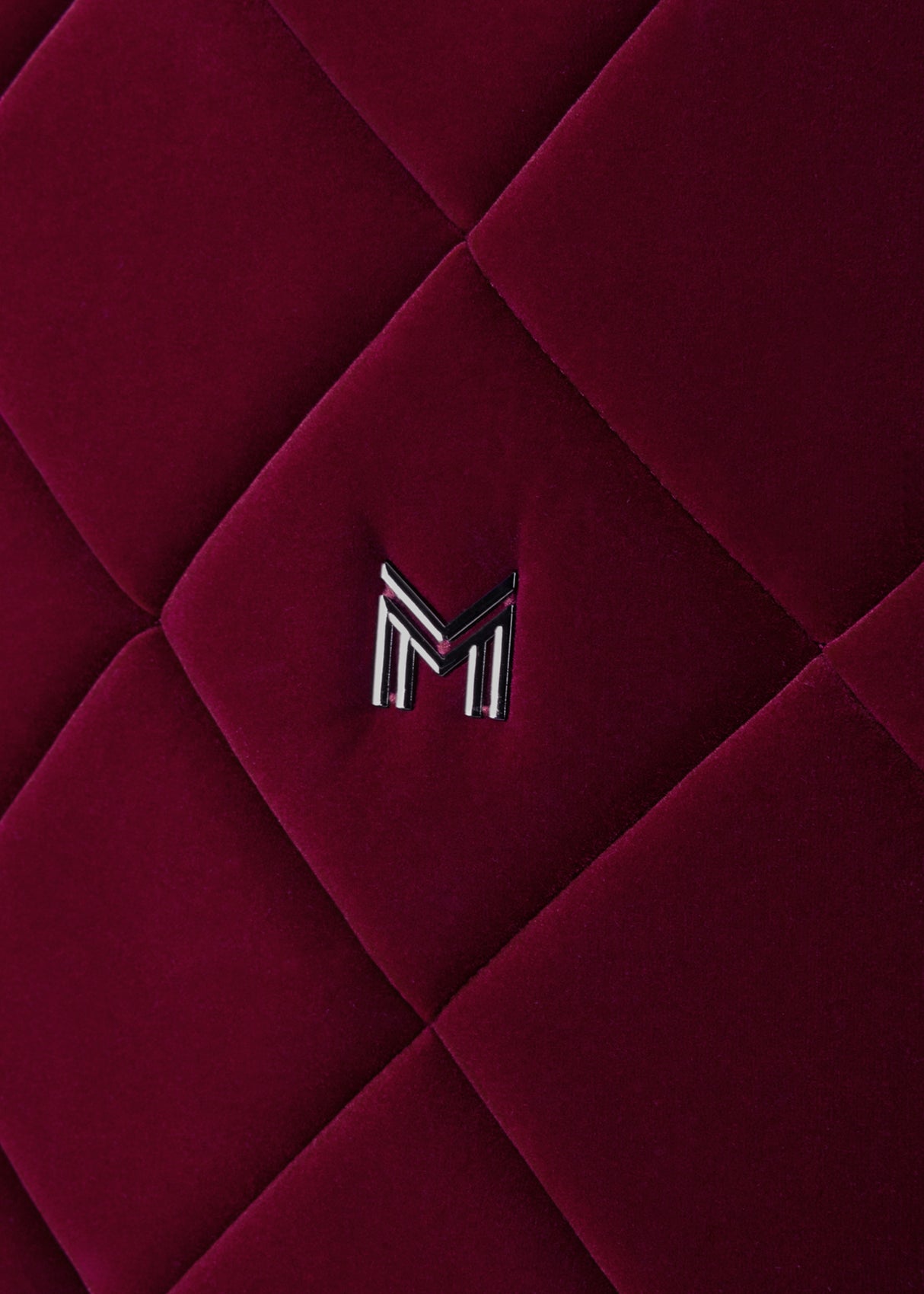 Maximilian Velvet Jump Saddle Pad Ruby