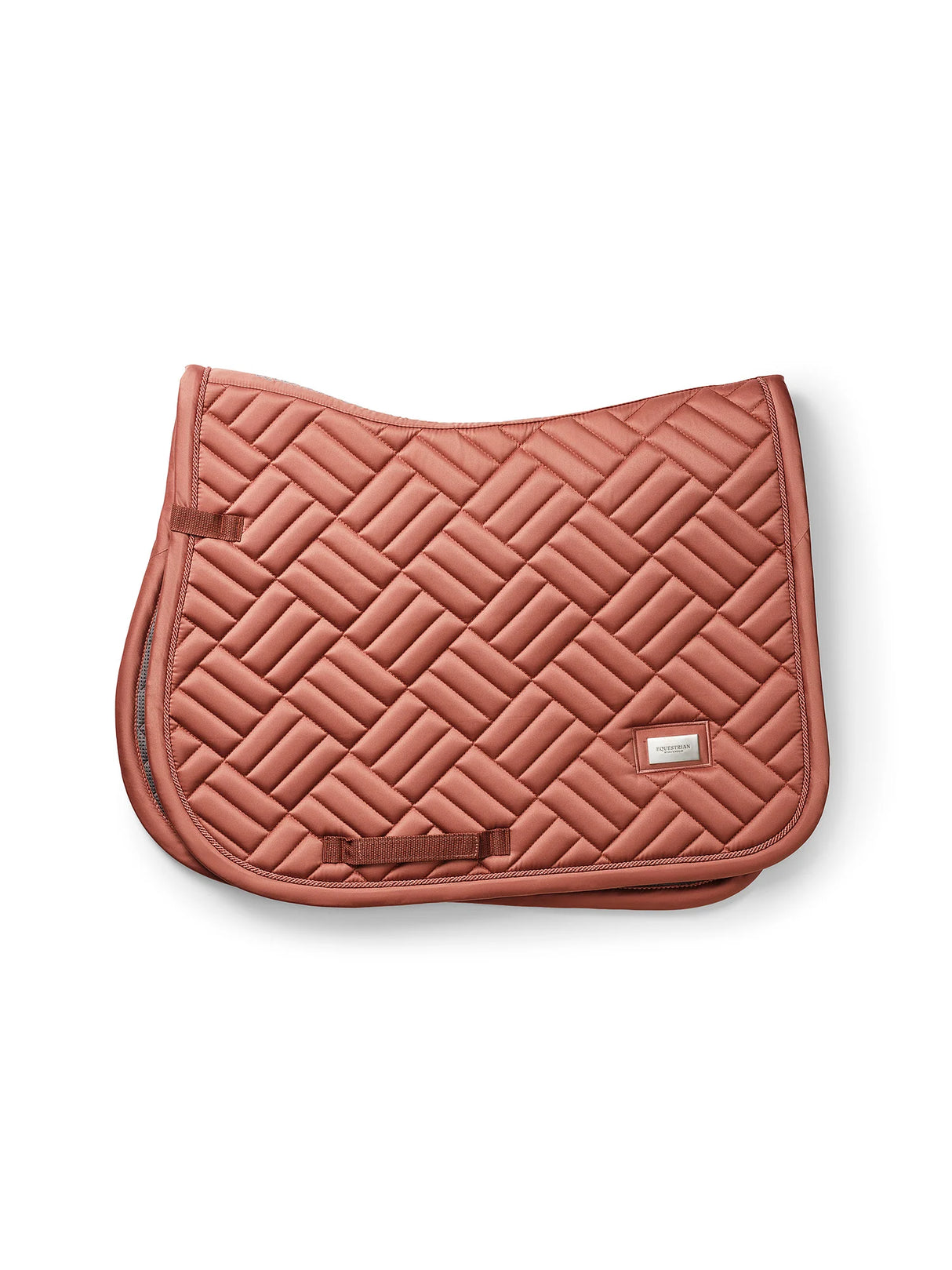 Equestrian Stockholm Jump Saddle Pad Modern Coral