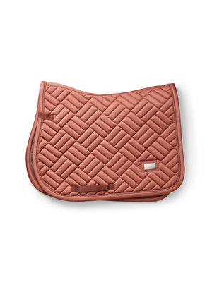 Equestrian Stockholm Jump Saddle Pad Modern Coral