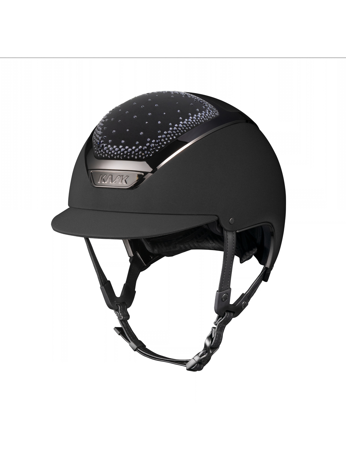 KASK Dogma Chrome In-Out Helmet Black/Black Graphite