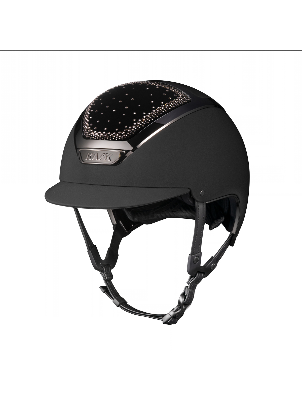 KASK Dogma Chrome In-Out Helmet Black/Vintage Rose