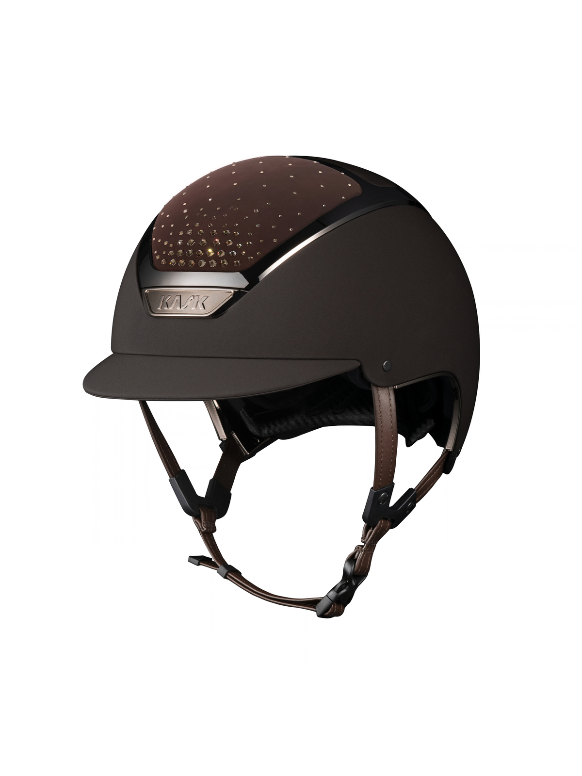 KASK Dogma Chrome Passage Helmet Brown/Greige