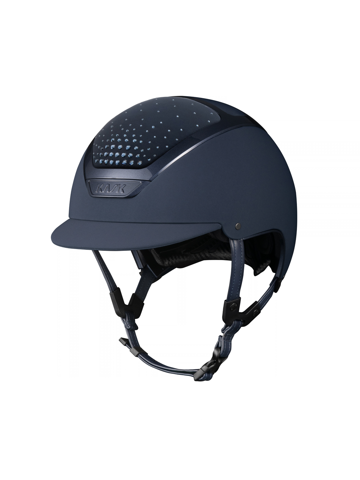 KASK Dogma Chrome Passage Helmet Navy/Montana Blue