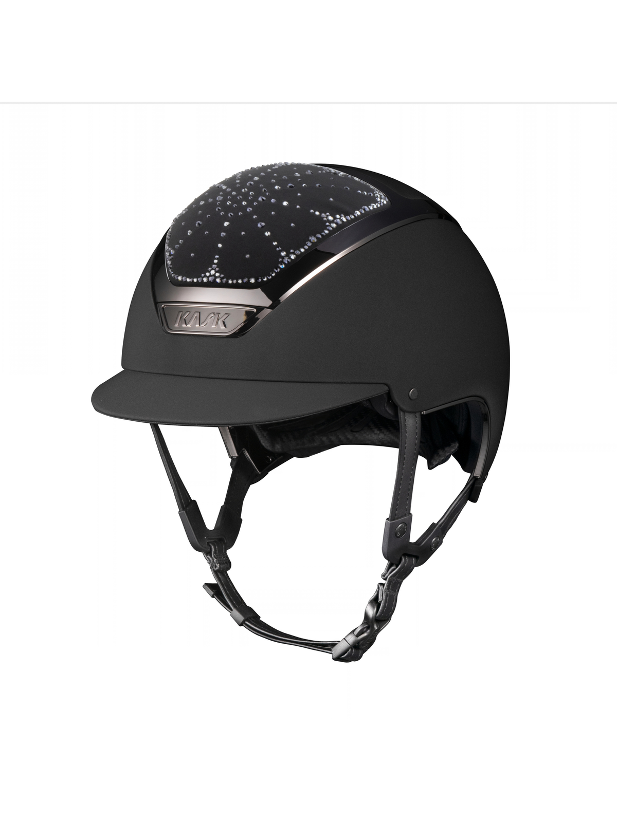 KASK Dogma Chrome Riviera Helmet Black/Black Graphite