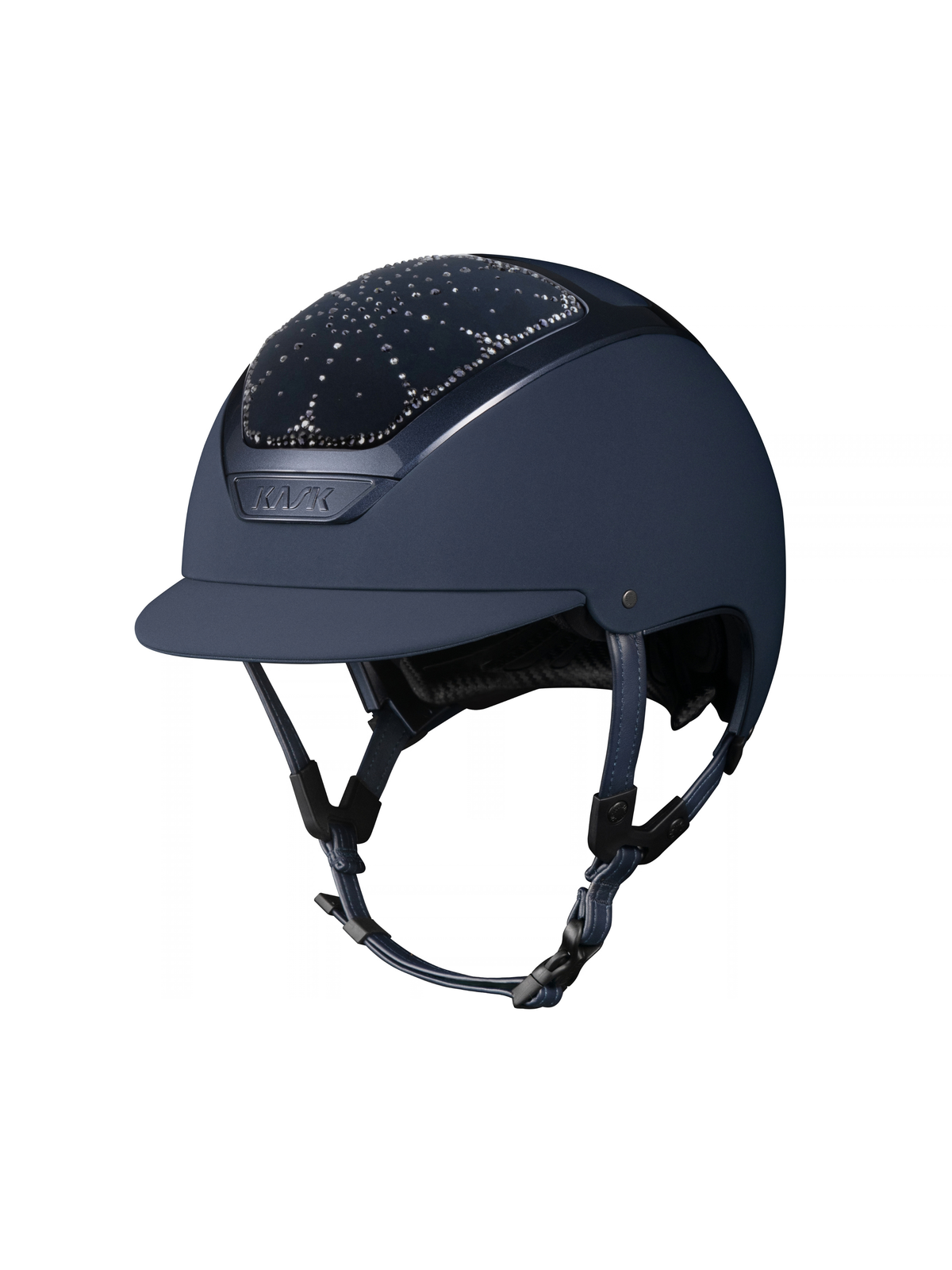 KASK Dogma Chrome Riviera Helmet Navy/Black Graphite