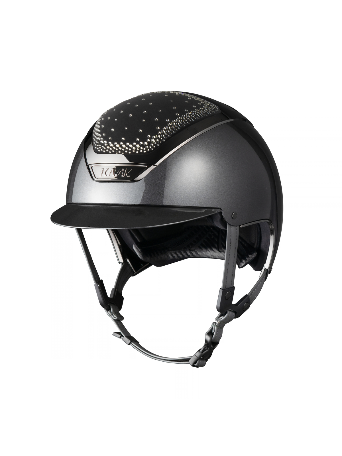 KASK Dogma Pure Shine In-Out Helmet Anthracite/Diamond