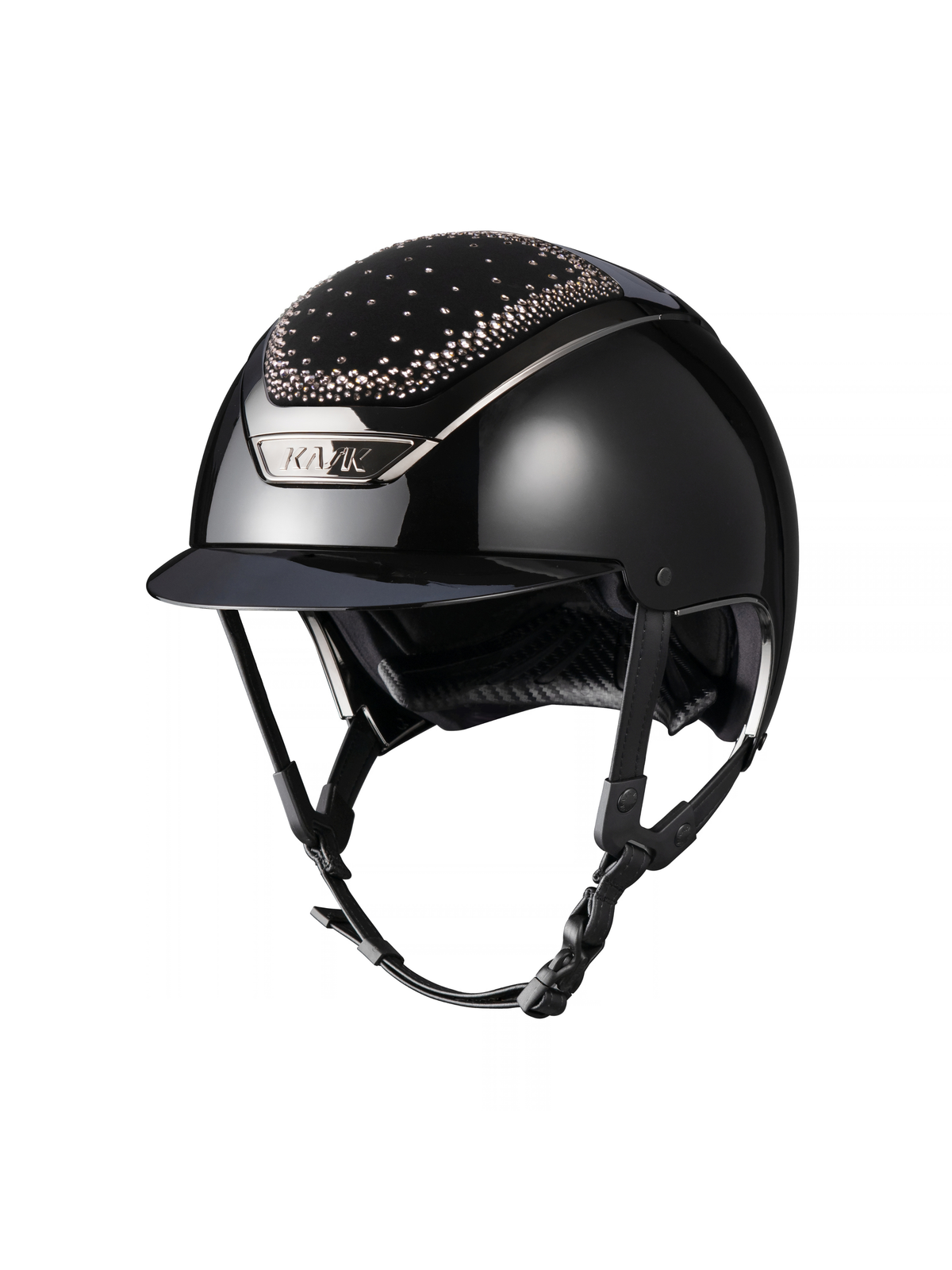 KASK Dogma Pure Shine In-Out Helmet Black/Vintage Rose