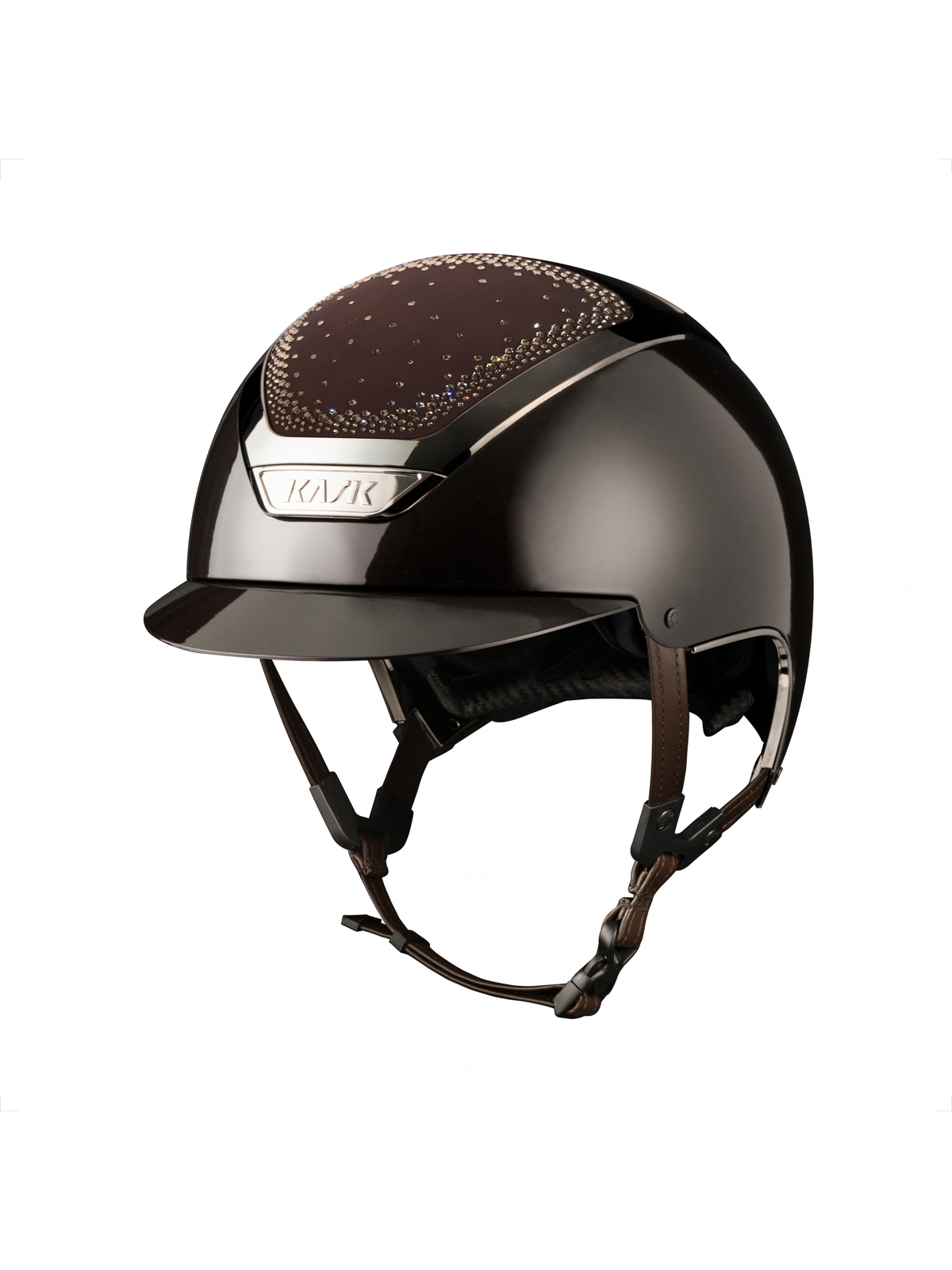 KASK Dogma Pure Shine In-Out Helmet Espresso Brown/Greige