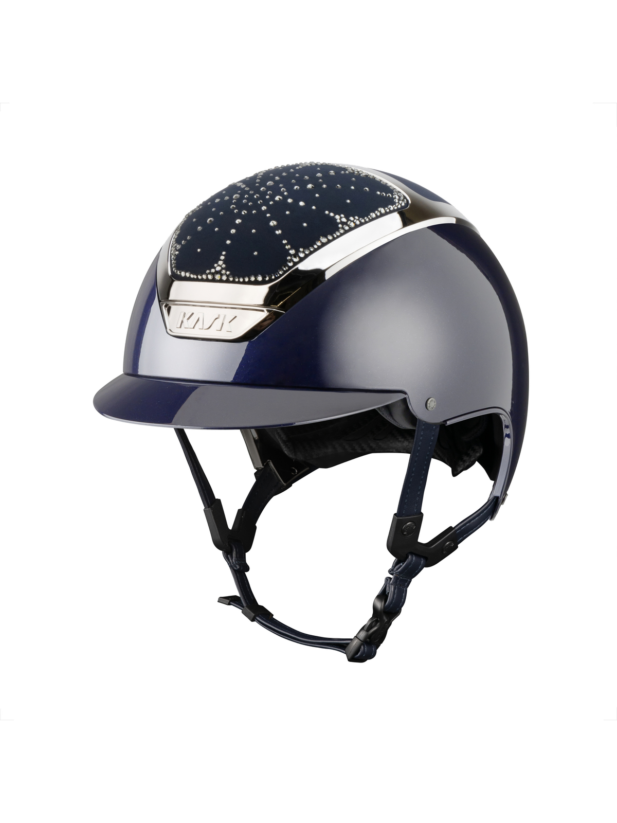 KASK Dogma Pure Shine Riviera Helmet Atlantic Blue/Silver/Diamond