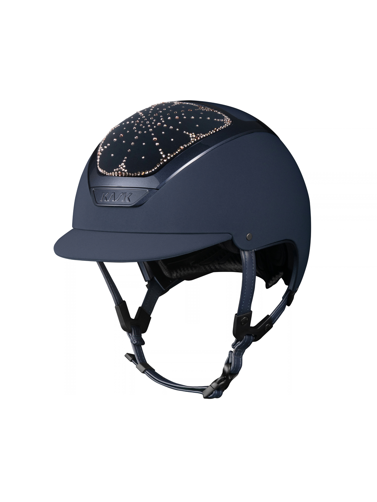 KASK Dogma Chrome Riviera Helmet Navy/Vintage Rose