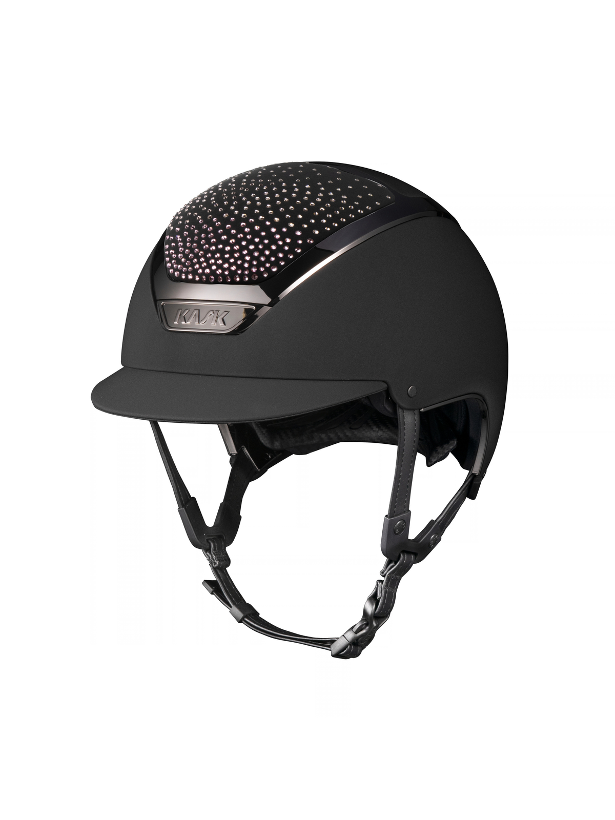 KASK Dogma Chrome Waterfence Helmet Black/Vintage Rose