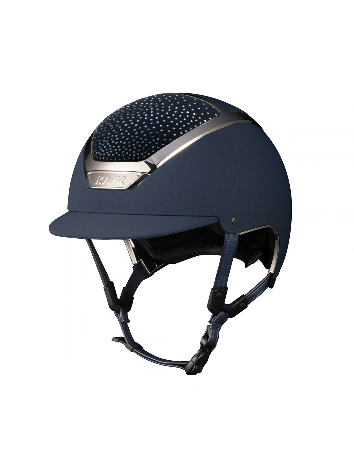 KASK Dogma Chrome Waterfence Helmet Navy/Silver/Blue Montana