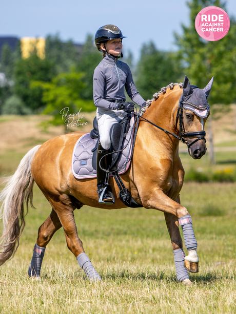 Equestrian Stockholm Ear Bonnet Dusty Pink