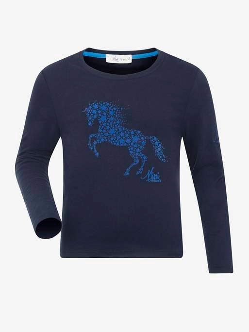 LeMieux Mini Jamie Long Sleeve Top Navy