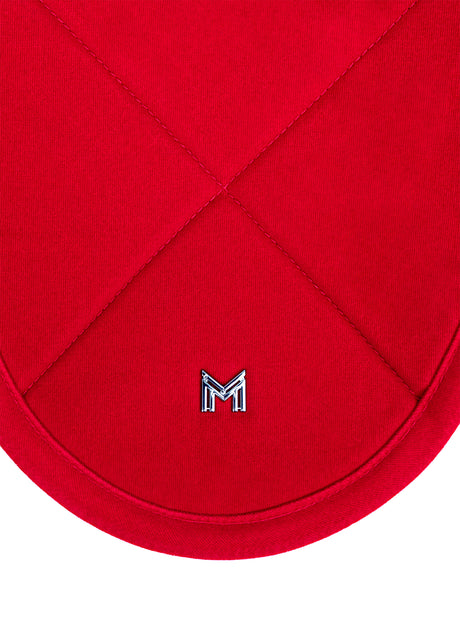 Maximilian Velvet Ear Bonnet Crimson